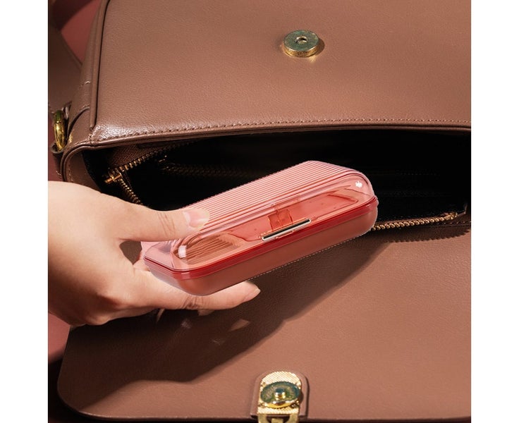 Jewelry Travel Case, Portable Jewelry Box Storage Organizer Display Storage Carousel 5