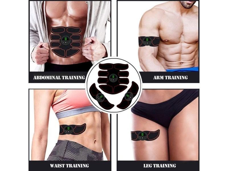 ABS Stimulator Muscle Toner EMS Training For Body Fitness Carousel 1