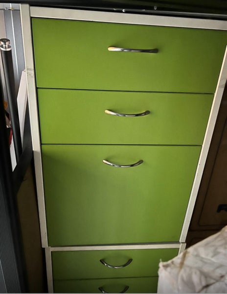 White & Green Office Drawer Set – great condition Carousel 1