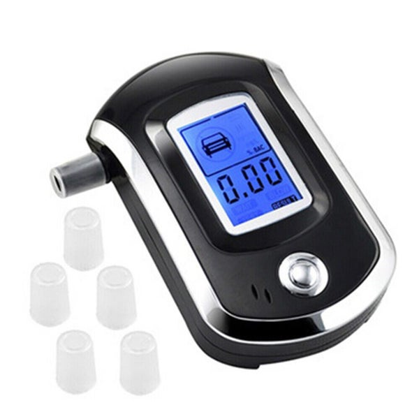 LCD Alcohol Breathalyser Breathtester Portable Digital Personal Breath Tester Carousel 2
