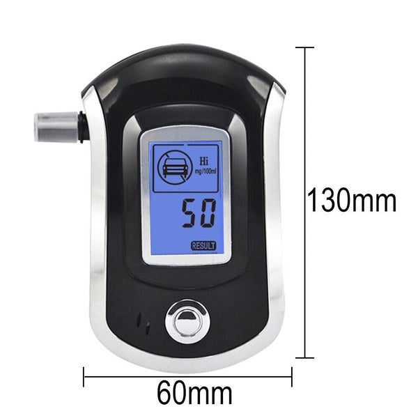 LCD Alcohol Breathalyser Breathtester Portable Digital Personal Breath Tester Carousel 11