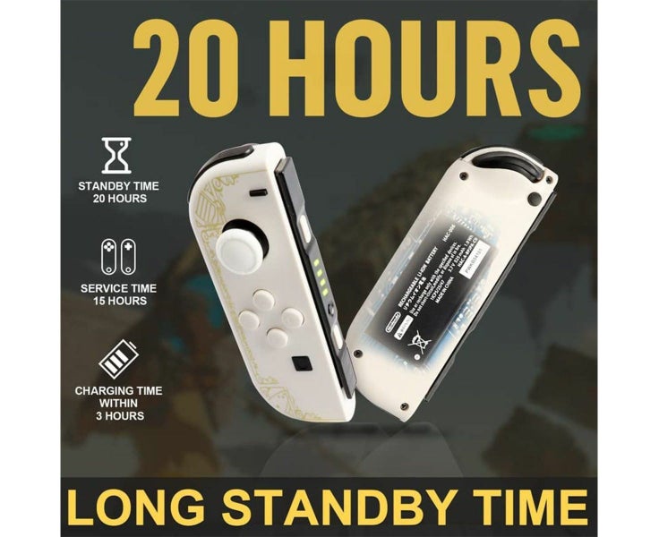 Joy Cons for Switch,L/R Wireless Joypad Controller,W/Motion Control/Double Carousel 2