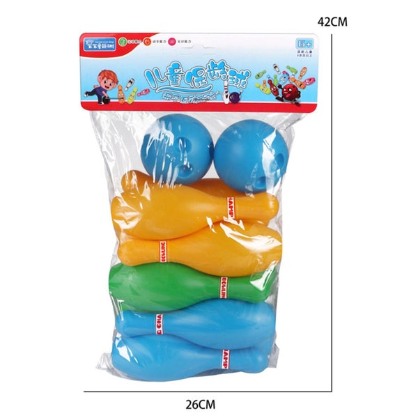 Kids Bowling Set Lawn Games Set Educational Toddler Bowling Pin and Ball Set Kit Carousel 11