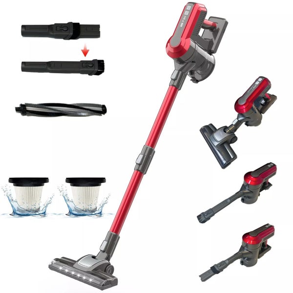 V10 450W 3in1 Cordless Vacuum Cleaner 60 Min Brushless Motor Stick Light Carousel 1