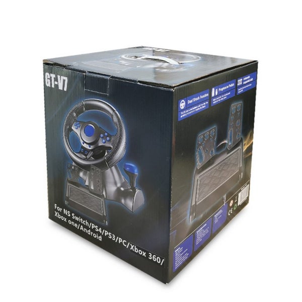 Gaming Steering Racing Wheel for Switch/PS4/PS3/PC Carousel 7