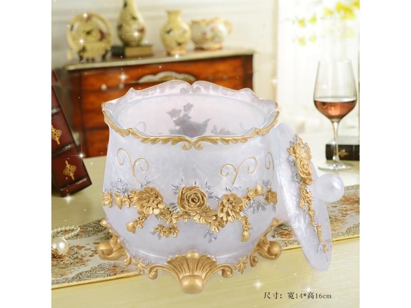 European Resin Household Bathroom Set Soap Dispenser Tooth Brush Holder Cup Carousel 1