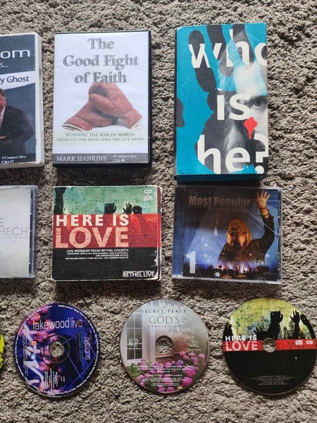 Worship music - dvds, cds, and VHS - bulk Christian music etc Carousel 2
