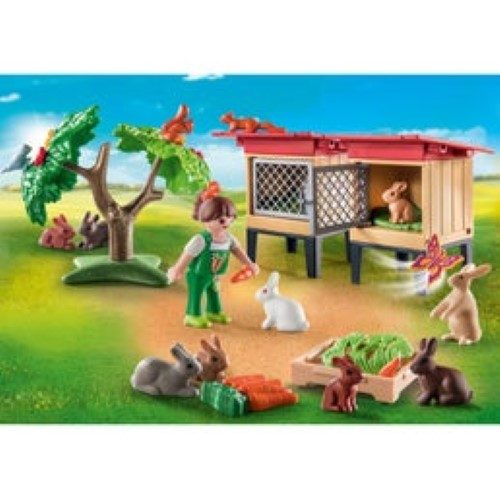 Playmobil Rabbit Hutch Carousel 2