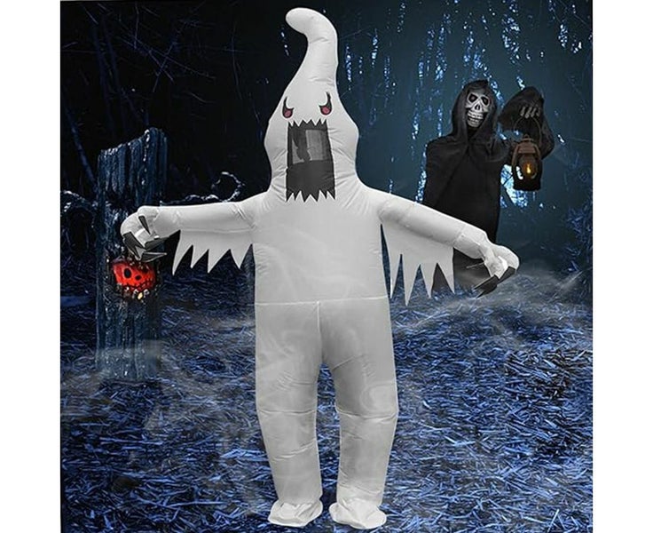 Inflatable Ghost Costume, Scary Funny Halloween Costumes for Halloween Cosp Carousel 2
