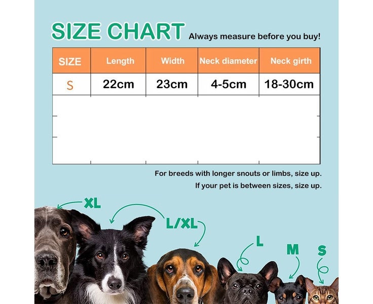 Inflatable Dog Collar Pet Cat Protective Jackets S Carousel 2