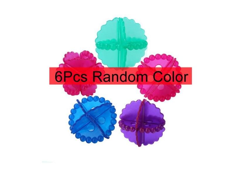 6Pcs/lot Anti-winding Laundry Ball Home Washing Machine Solid Cleaning Ball Carousel 1