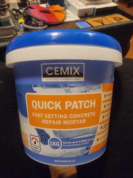 Cemix Quick Patch Fast Setting Concrete Repair Mortar Carousel 1