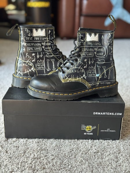 Dr Martens Limited edition Jean-Michel Basquiat Carousel 1