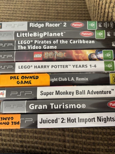 PSP 3000 and games Carousel 2