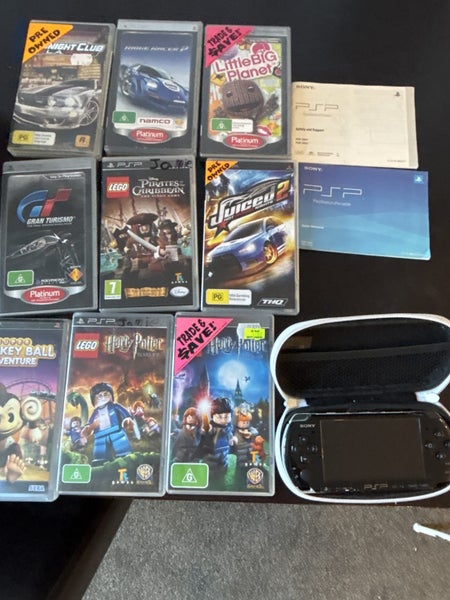 PSP 3000 and games Carousel 12