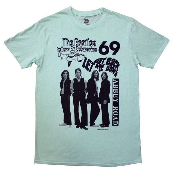 The Beatles 1969 Abbey Road T Shirt Carousel 1