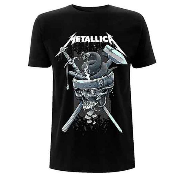 Metallica History White Logo T Shirt Carousel 1