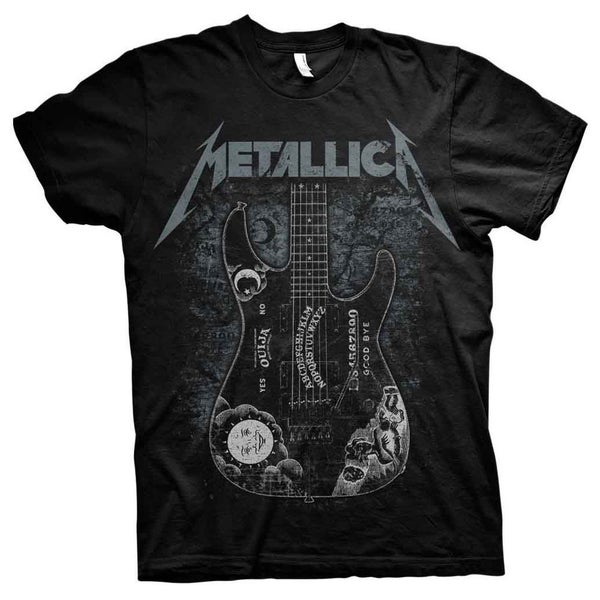 Metallica Hammett Ouija Guitar T Shirt Carousel 1