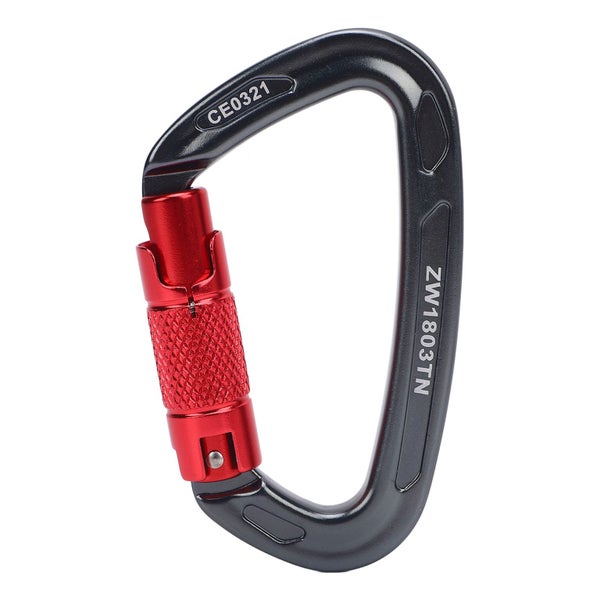 auto locking climbing clip 25kn auto locking climbing clip outdoor climbing clip Carousel 8