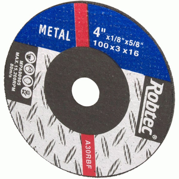ROBOTEC Metal Cut off Wheel 125 x 3 x 22mm. Carousel 1