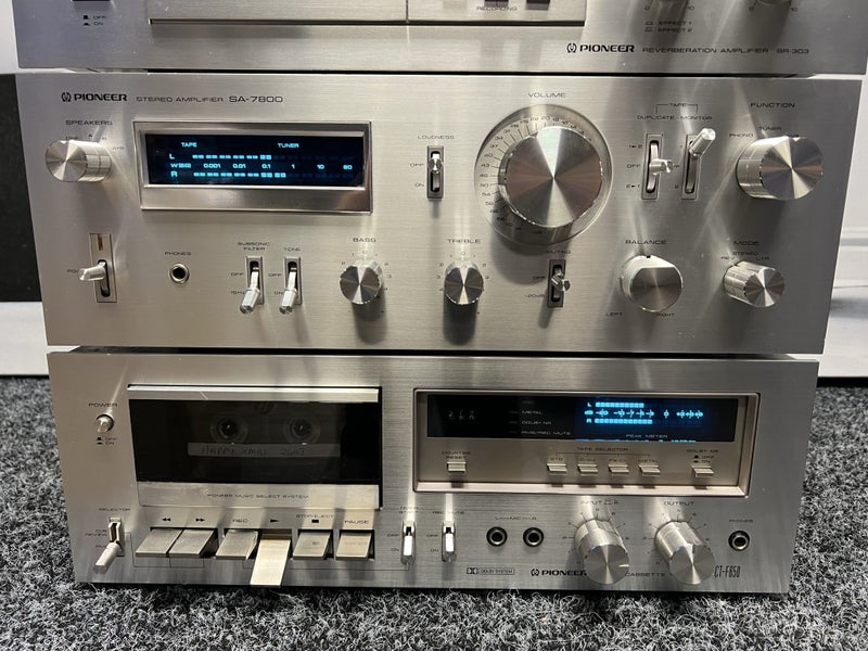 Vintage Pioneer Blue Line System Carousel 2