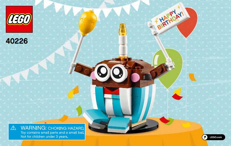 $1 RESERVE LEGO 40226 Birthday Buddy Carousel 1