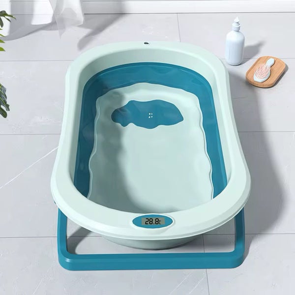 Baby Bathtub With Themometer Carousel 1