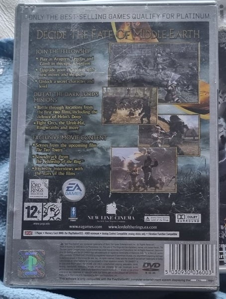 **PS2 - The Lord of the Rings The Two Towers** Carousel 2