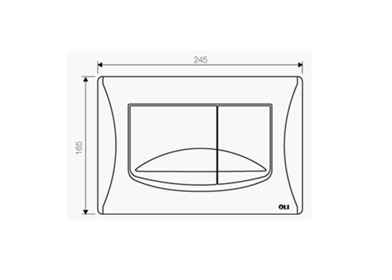 EX - DISPLAY - ELLISSE ACCESSIBLE BACK TO WALL TOILET PAN W/SEAT NO LID Carousel 8
