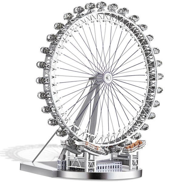 3d Metal Puzzle-home Decoration London Eye Diy Jigsaw Model Building Kitstoy ... Carousel 1