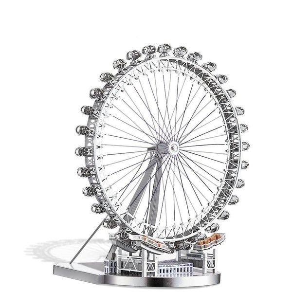 3d Metal Puzzle-home Decoration London Eye Diy Jigsaw Model Building Kitstoy ... Carousel 2