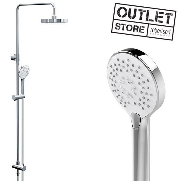 CYGNET COLUMN SHOWER ROUND 3 FUNCTION CHROME Carousel 1