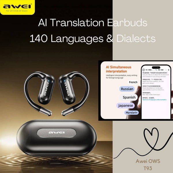 AI Smart Translation Earbuds - Connect To The World - Break The Language Barrier Carousel 1