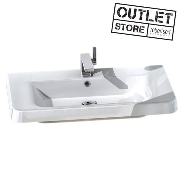 DELETED LINE - SONGE BASIN SX-3 800MM WHITE CERAMIC Carousel 1