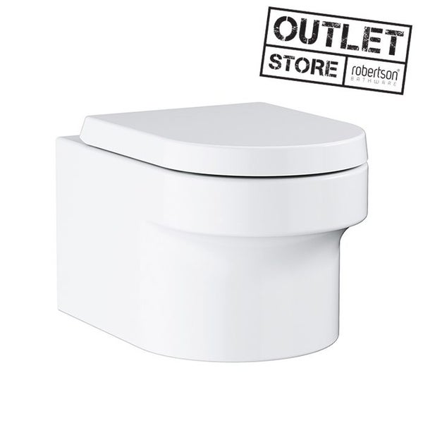 GROHE EUROCOSMO WALL HUNG PAN PACKAGE WITH CHROME PUSH PLATE Carousel 2