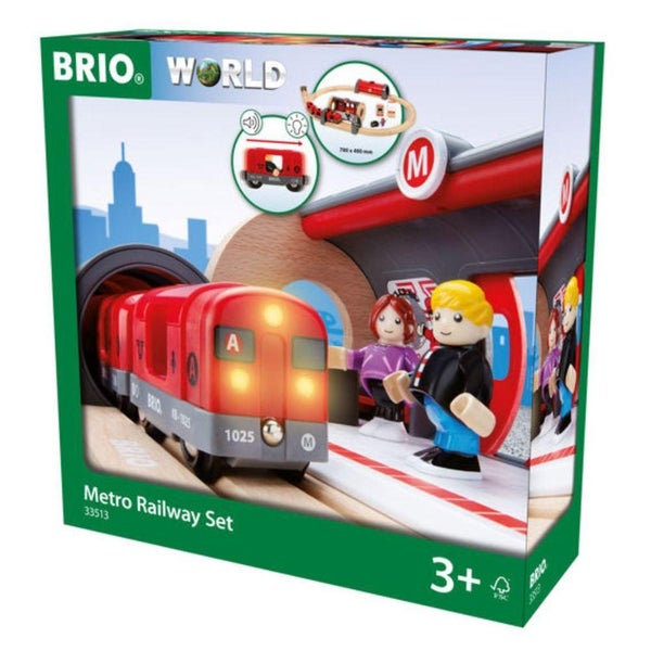 BRIO Metro Railway Set Carousel 2