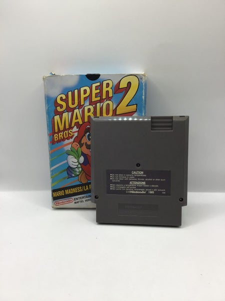 * -NES- Super Mario Bros 2 BOXED * Carousel 2