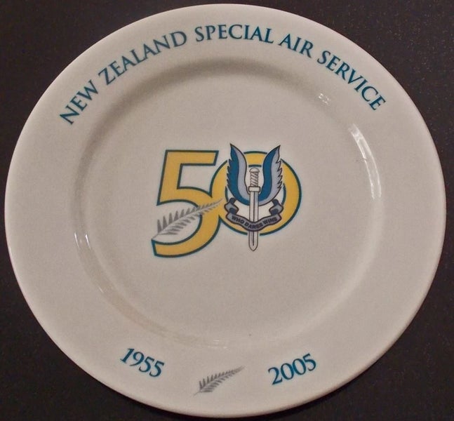 50th Golden Jubilee Wall PLATE NZSAS Special Air Service 2005 Ltd. Ed. 1 of 250 Carousel 1