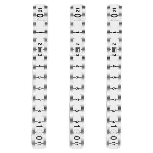 woodworking ruler carpentry accessory measuring tool 3Pcs Folding Ruler DIY Carousel 1