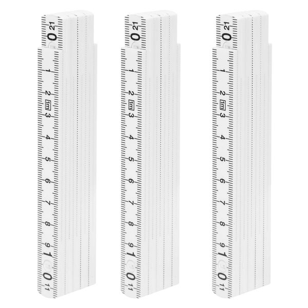 woodworking ruler carpentry accessory measuring tool 3Pcs Folding Ruler DIY Carousel 4
