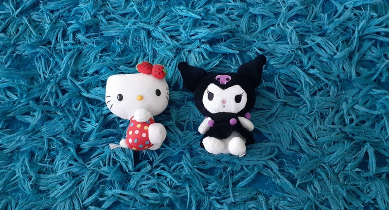 x2 Sanrio Hello Kitty & My Melody Soft Toys Carousel 2