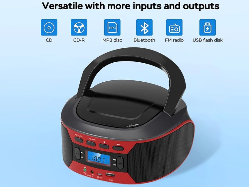 PTN New Boombox CD Player Clearance - Clearance Carousel 2