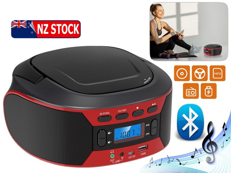 PTN New Boombox CD Player Clearance - Clearance Carousel 1