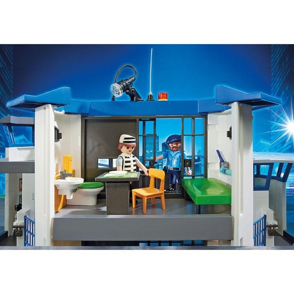 Playmobil Police Headquarters with Prison Carousel 1