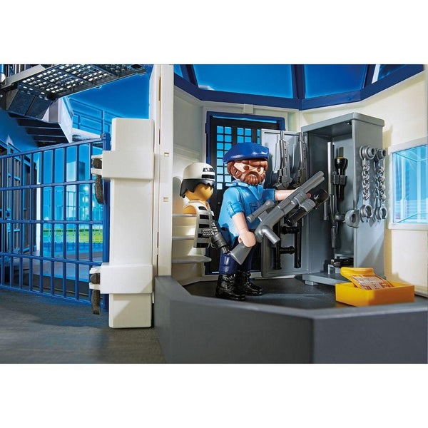 Playmobil Police Headquarters with Prison Carousel 2