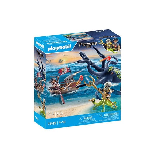 Playmobil Battle Against The Giant Octopus Carousel 2