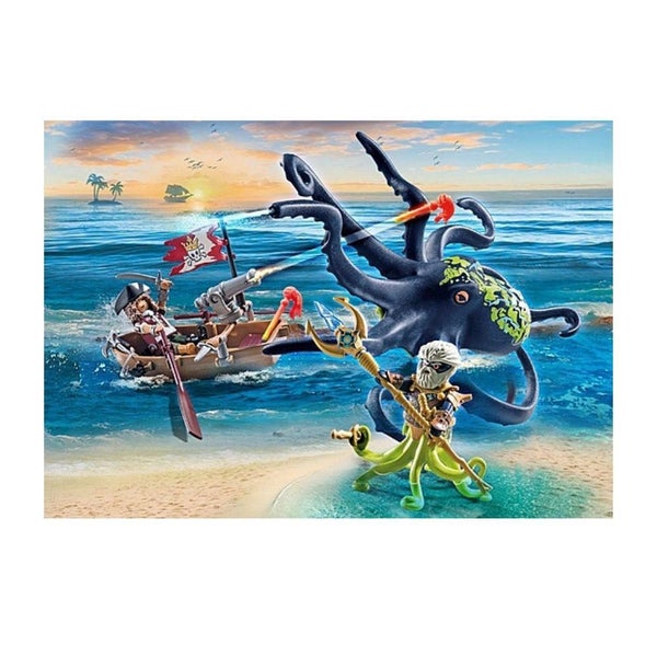 Playmobil Battle Against The Giant Octopus Carousel 4