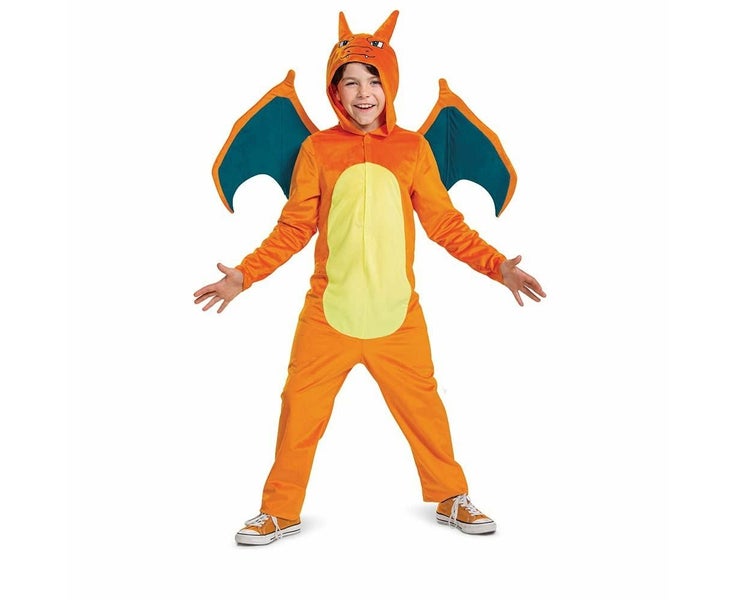 Halloween Kid Jumpsuit Halloween Party Animal Pokemon Charizard Deluxe Cost Carousel 1