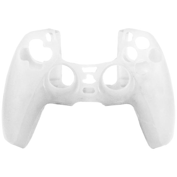 Silicone Cover Compatible For PS5 Controller Case Skin - Clear White Ultra Grip Carousel 1