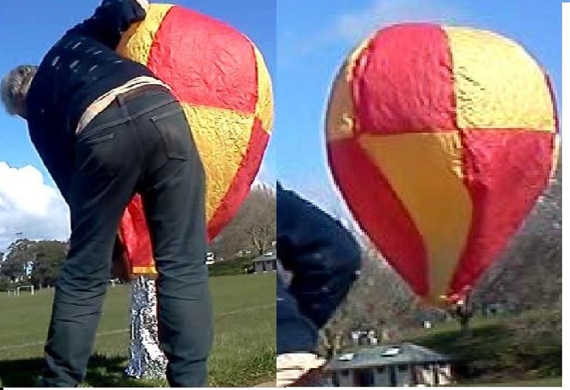 Hot Air BALLOON -1.5 m flying model Kit STEM project Carousel 1
